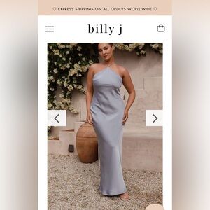 Billy J bridesmaids dress